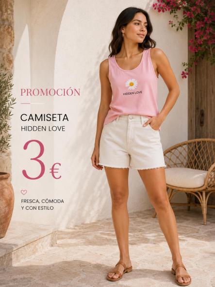 CAMISETA MARGARITA CANALE ROSA [0]