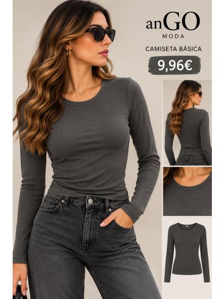 CAMISETA BASICA GRIS [0]