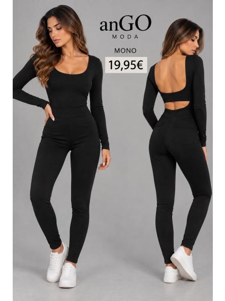 MONO ELASTICO NEGRO [0]