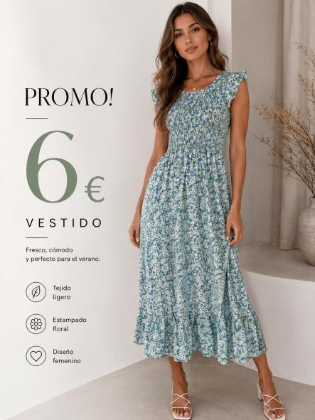 VESTIDO PANAL ABEJA AZUL [0]