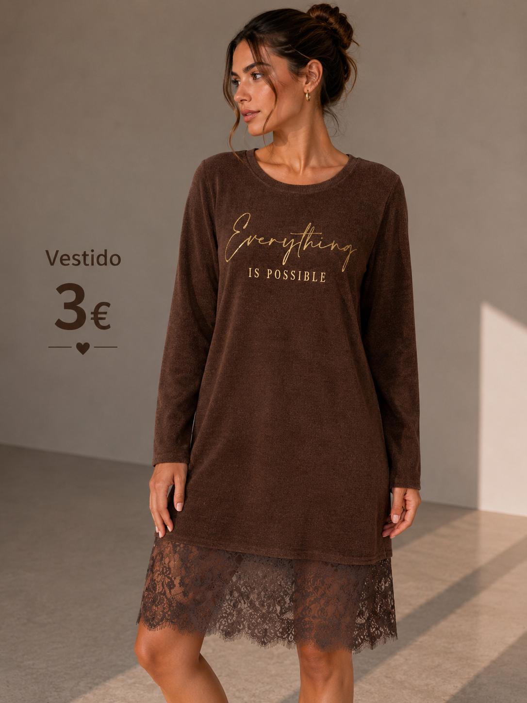 VESTIDO PANILLA SUAVE