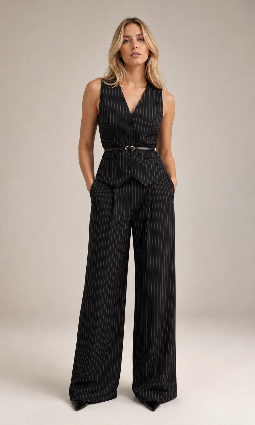 TRAJE RAYAS