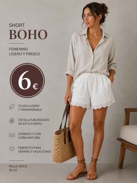 SHORT boho blanco  [0]