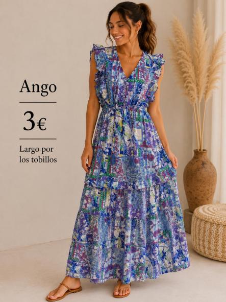 VESTIDO LARGO AZUL [0]