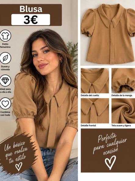 BLUSA MARRON  [0]