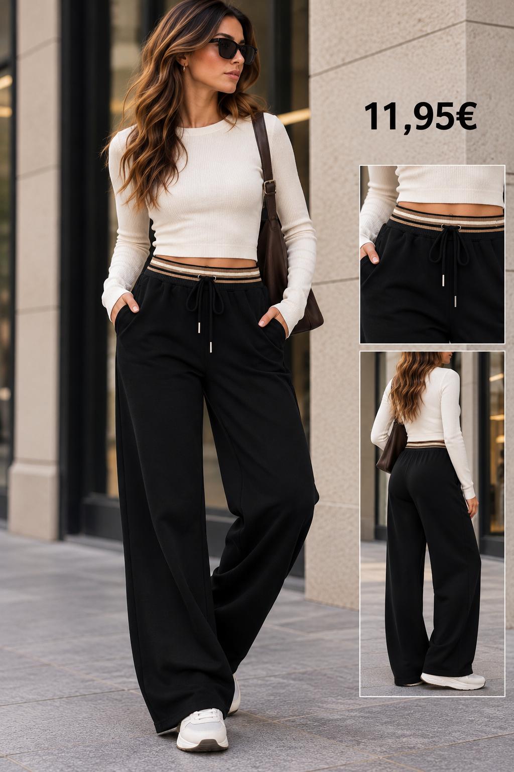 PANTALON CHANDAL NEGRO
