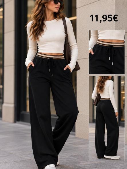 PANTALON CHANDAL NEGRO [0]