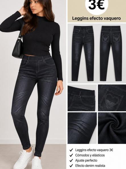 LEGGINS EFECTO VAQUERO  [0]