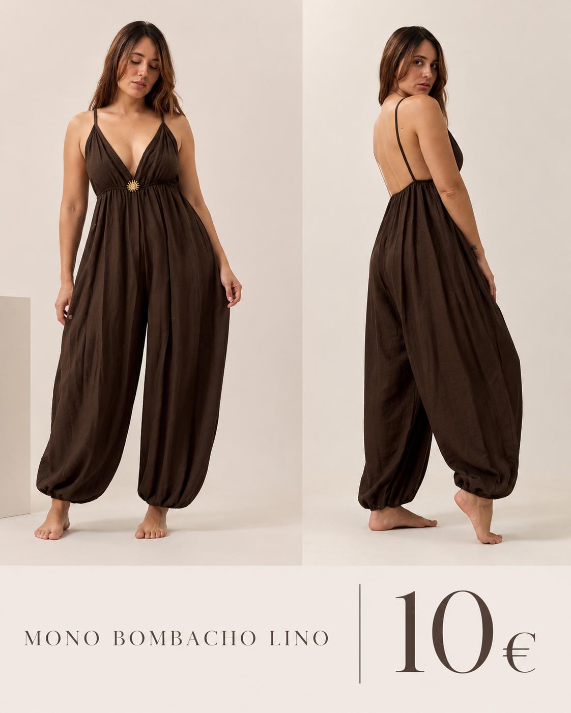 MONO bombacho marron