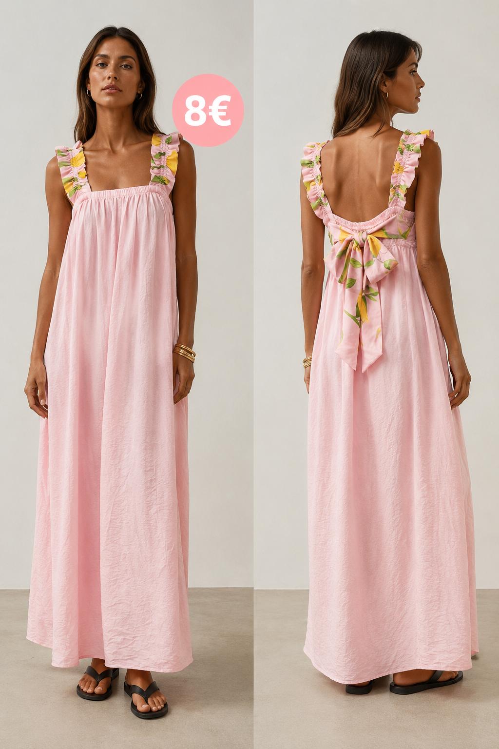 VESTIDO LUX ROSA