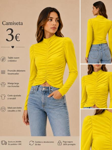 CAMISETA AMARILLA [0]
