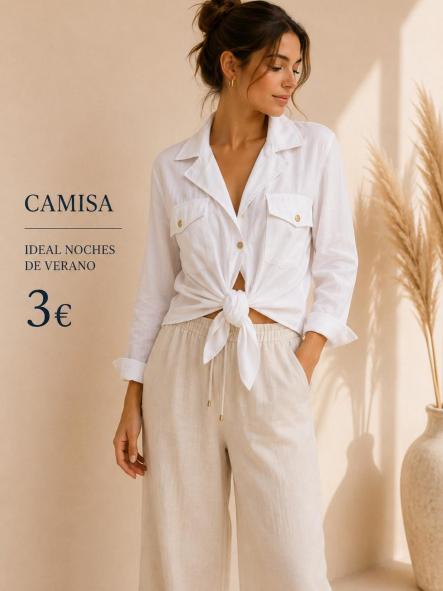 CAMISA BLANCA OVEr [0]
