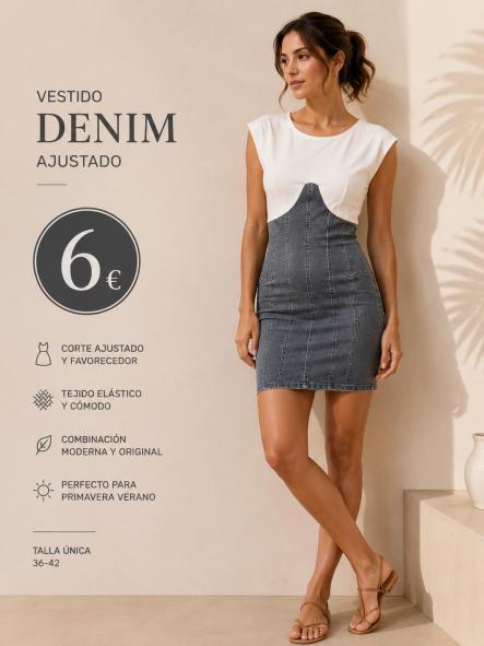 VESTIDO VAQUERO
