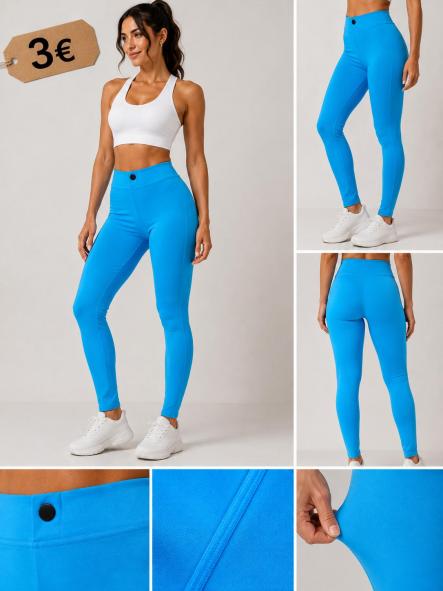 PANTALON LEGGINS AZUL