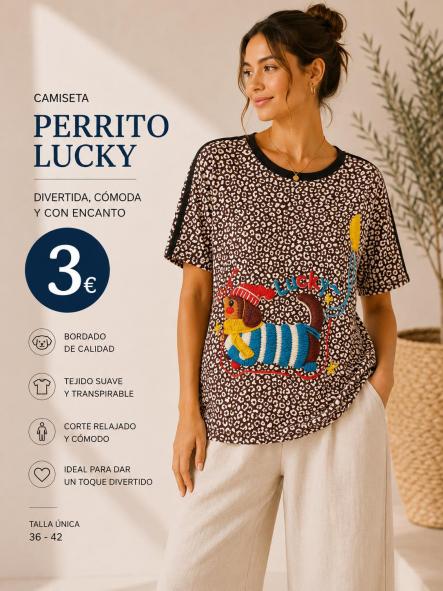 camiseta PERRITO MARRON [0]