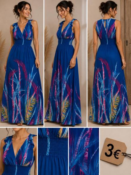 VESTIDO LICRA FRÍA AZUL [0]