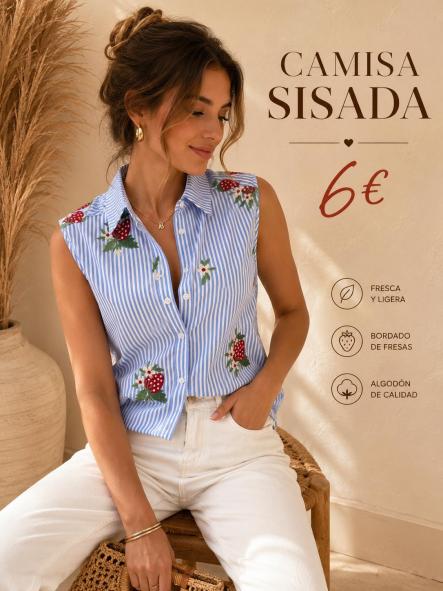 CAMISA FRESAS RAYAS