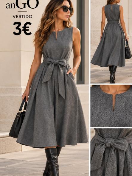 VESTIDO PAÑO  [0]