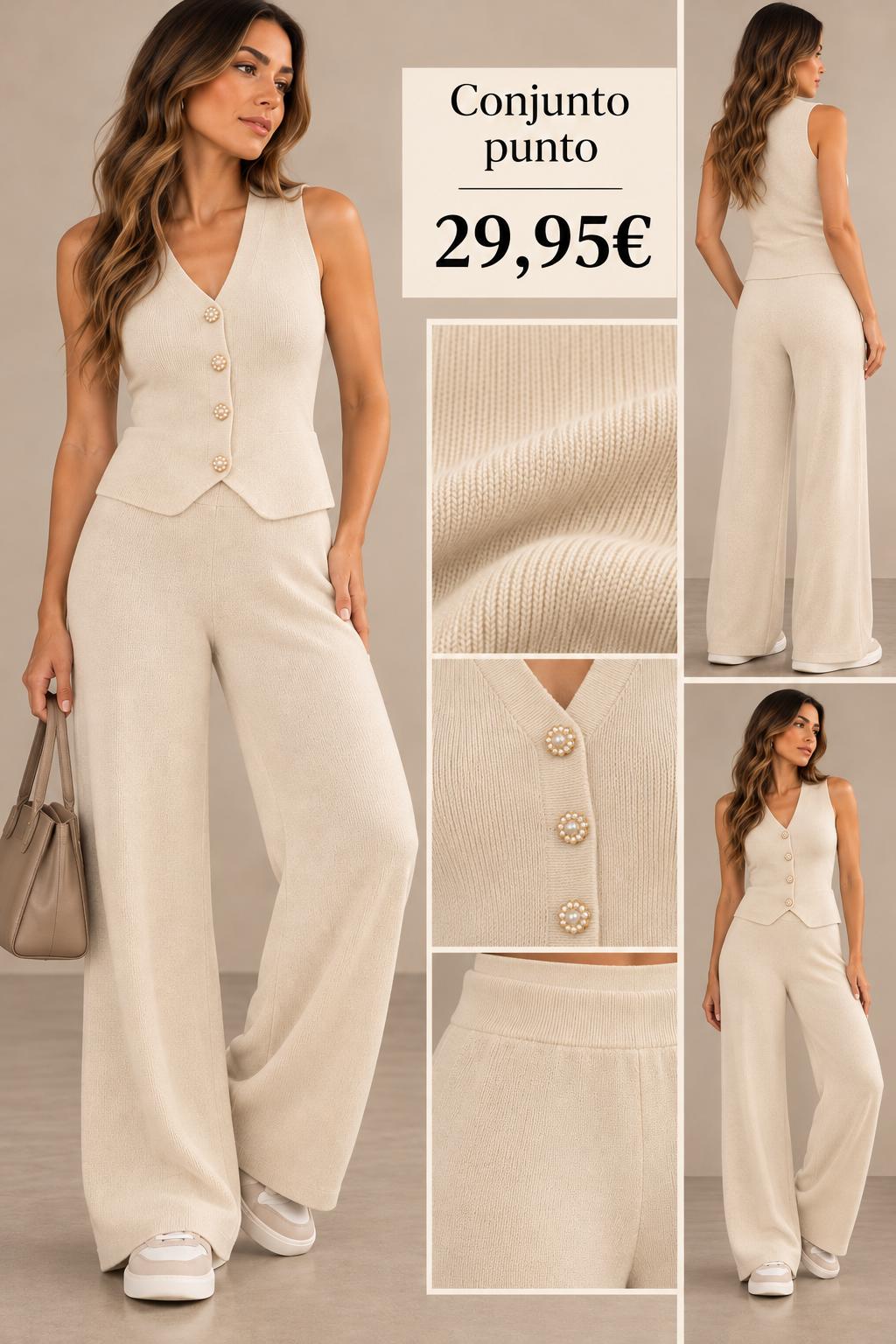 TRAJE COLOR VAINILLA