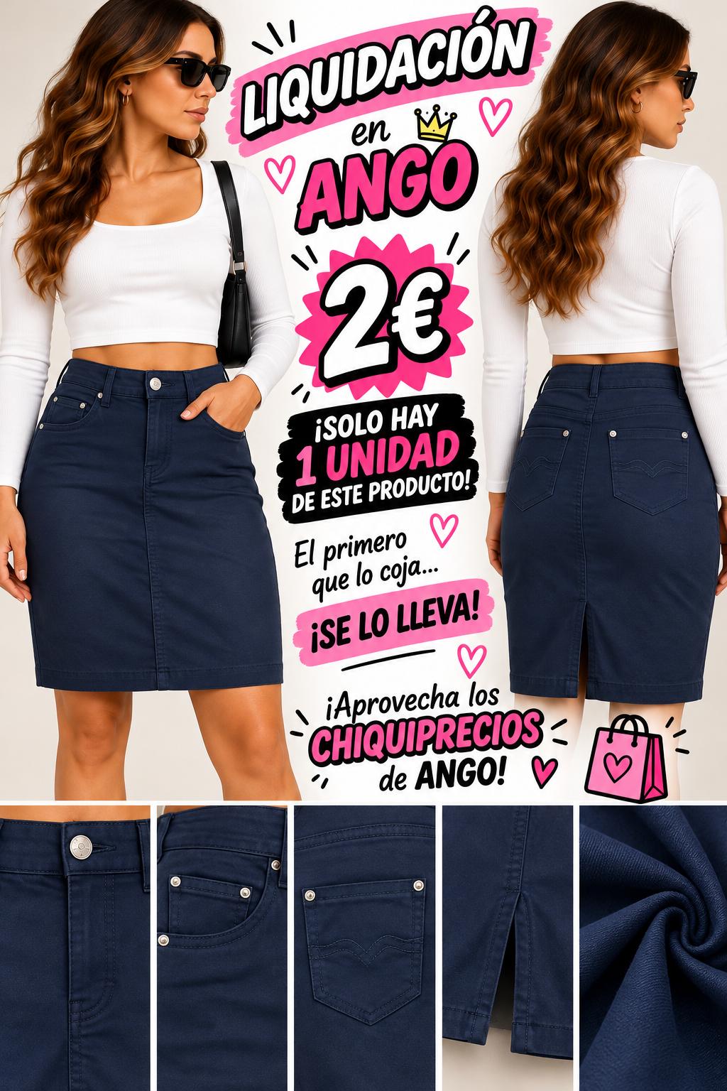 FALDA AZUL