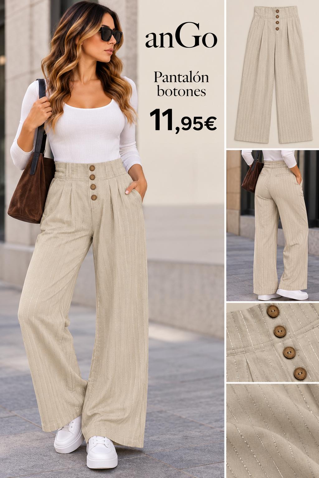 PANTALON EJECUTIVO BEIG