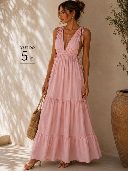 VESTIDO ROSA DIOSA [0]