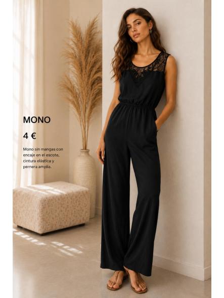 MONO VESTIR TELA  NEGRO [0]