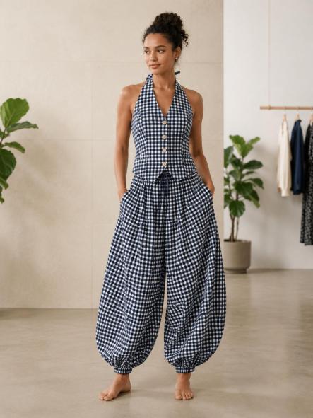 CONJUNTO VICHY AZUL [0]