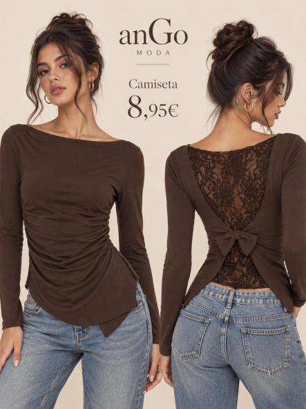 CAMISETA LAZO MARRON [0]