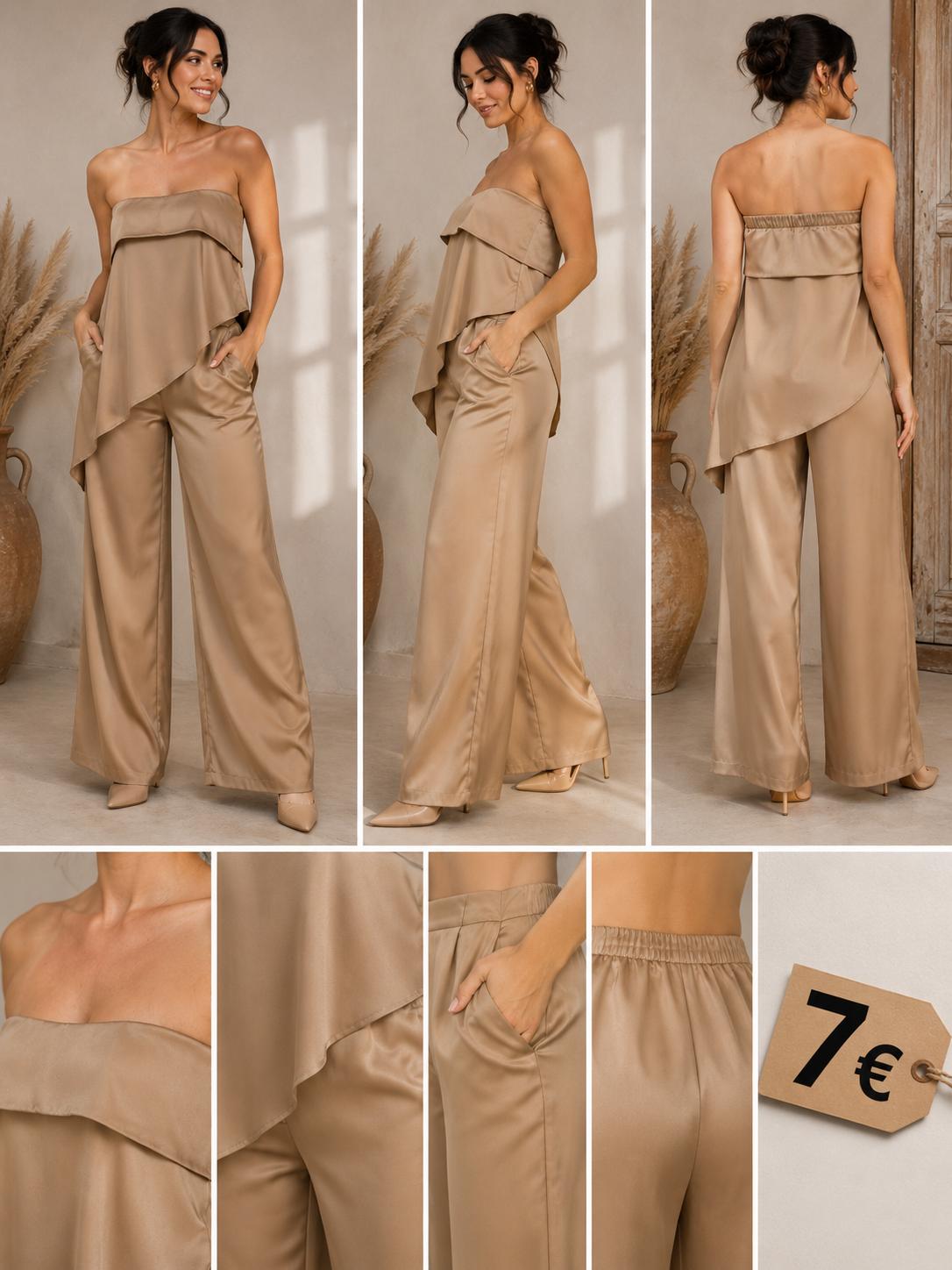 CONJUNTO BOUTIQUE MARRON