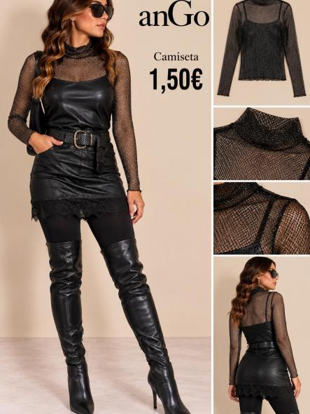 CAMISETA  MOLONA CUERO [0]