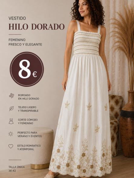 VESTIDO  LINO ORO [0]