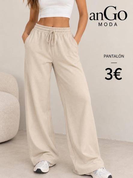 PANTALON BEIG CHANDAL  [0]