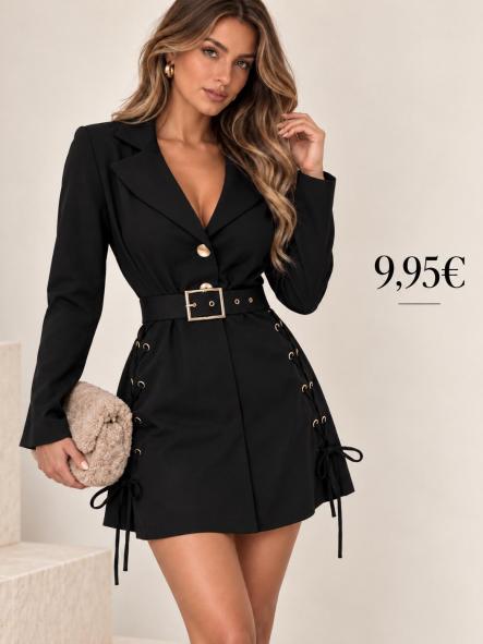 VESTIDO NUEVA TEMPORADA NEGRO (PREVENTA) [0]