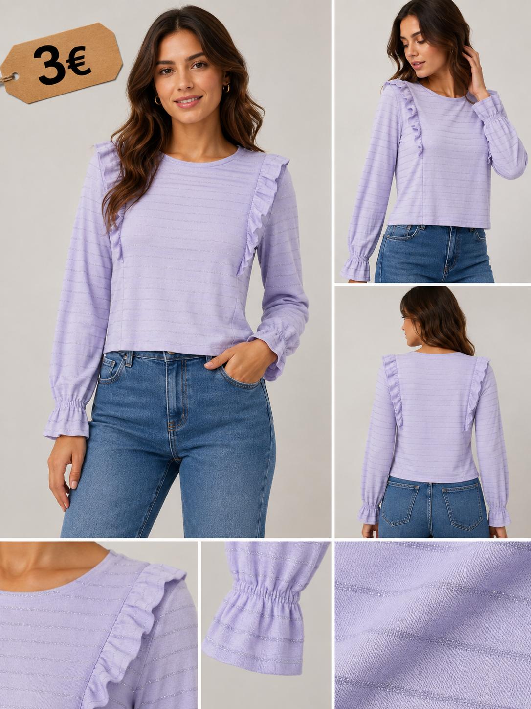 CAMISETA MORADA
