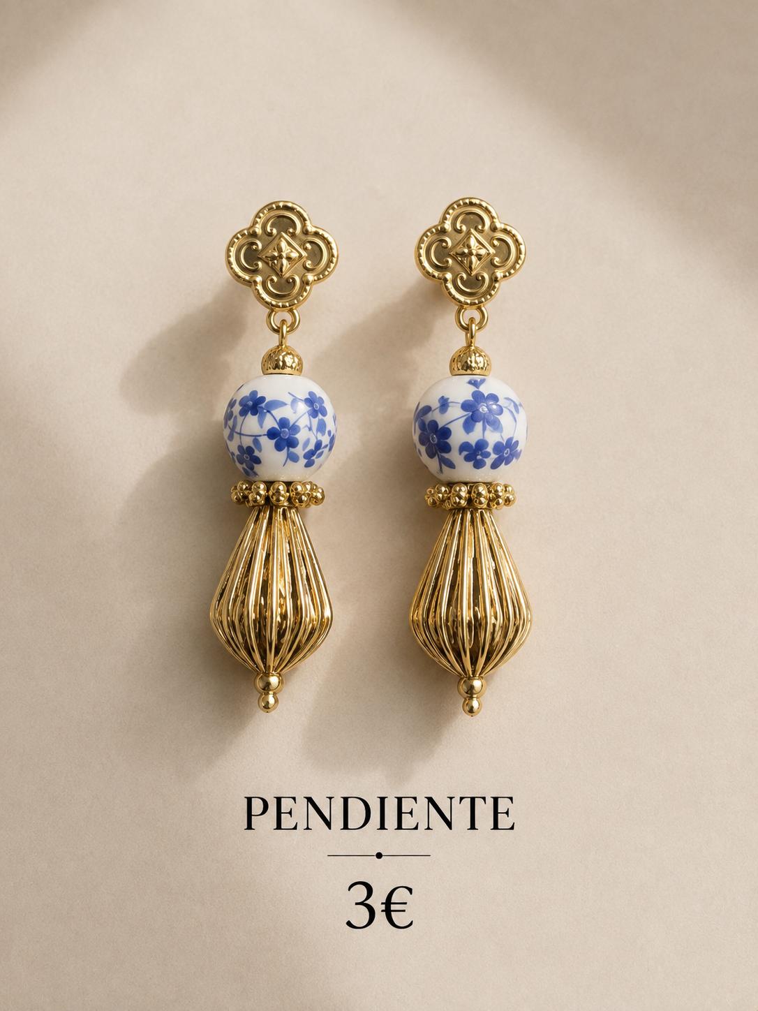 PENDIENTE CERAMICA
