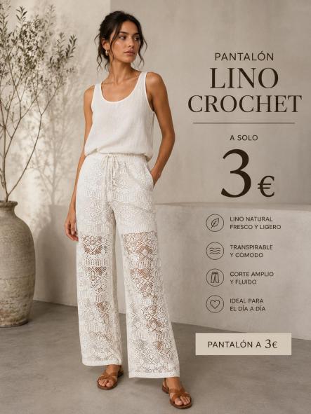 PANTALON GANCHILLO FORRO [0]