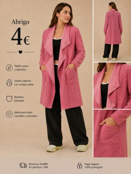CHAQUETA ROSA [0]