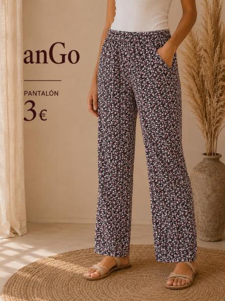 PANTALON FLORES