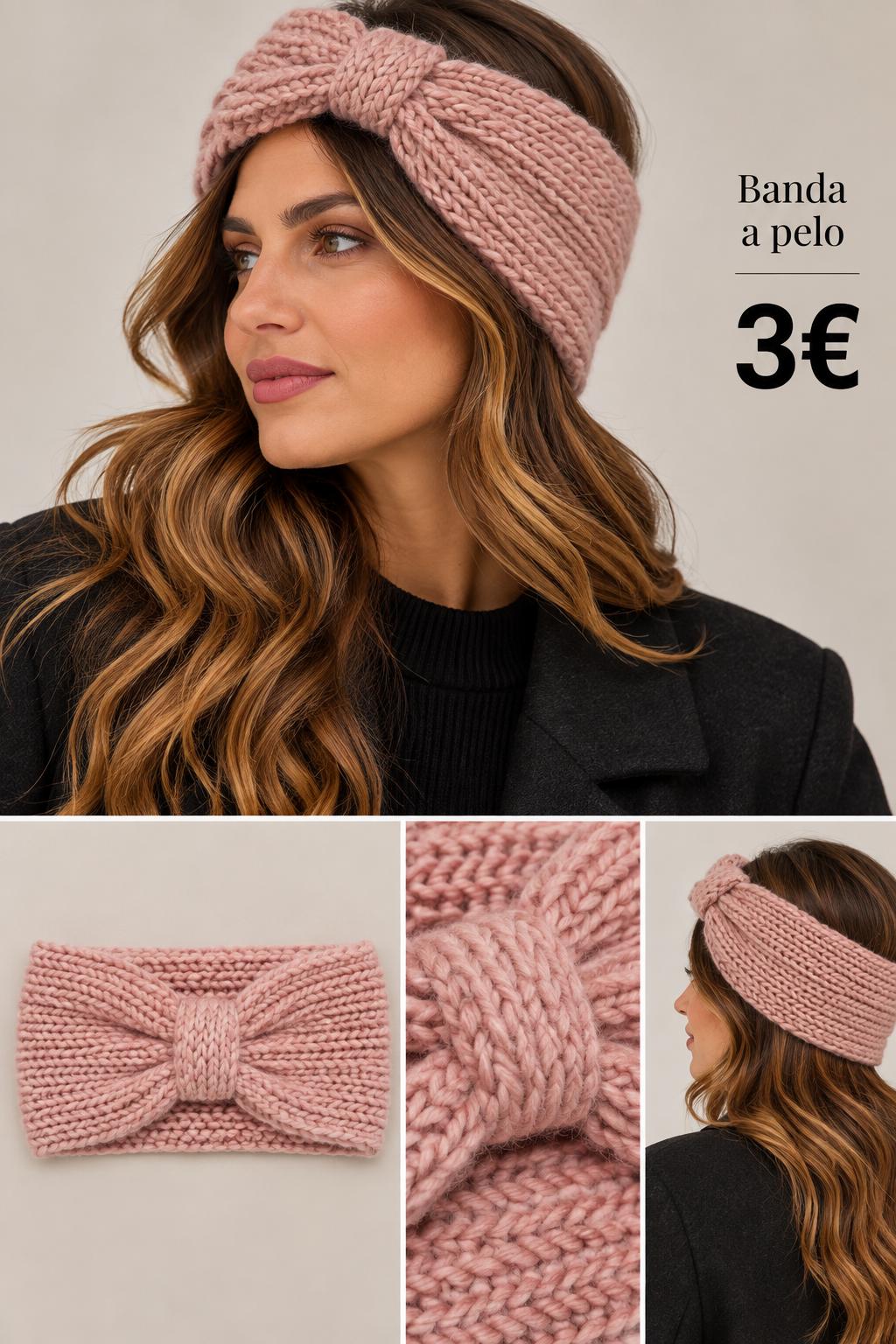BANDANA LAZO ROSA
