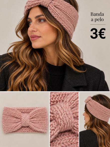 BANDANA LAZO ROSA  [0]