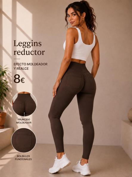 LEGGIN NUEVA TEMPORADA MARRON [0]