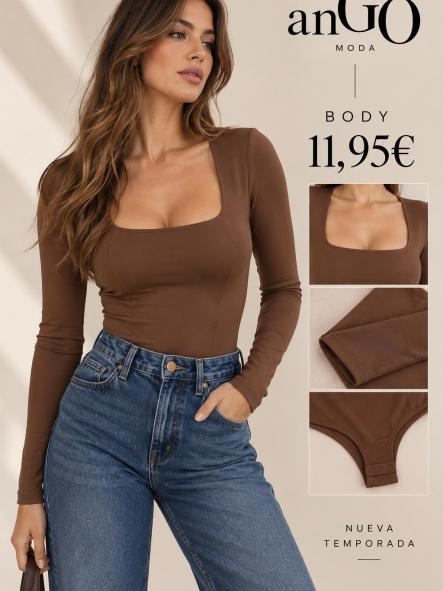 BODY MARRON NUEVA TEMPORADA