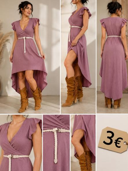VESTIDO ASIMETRICO