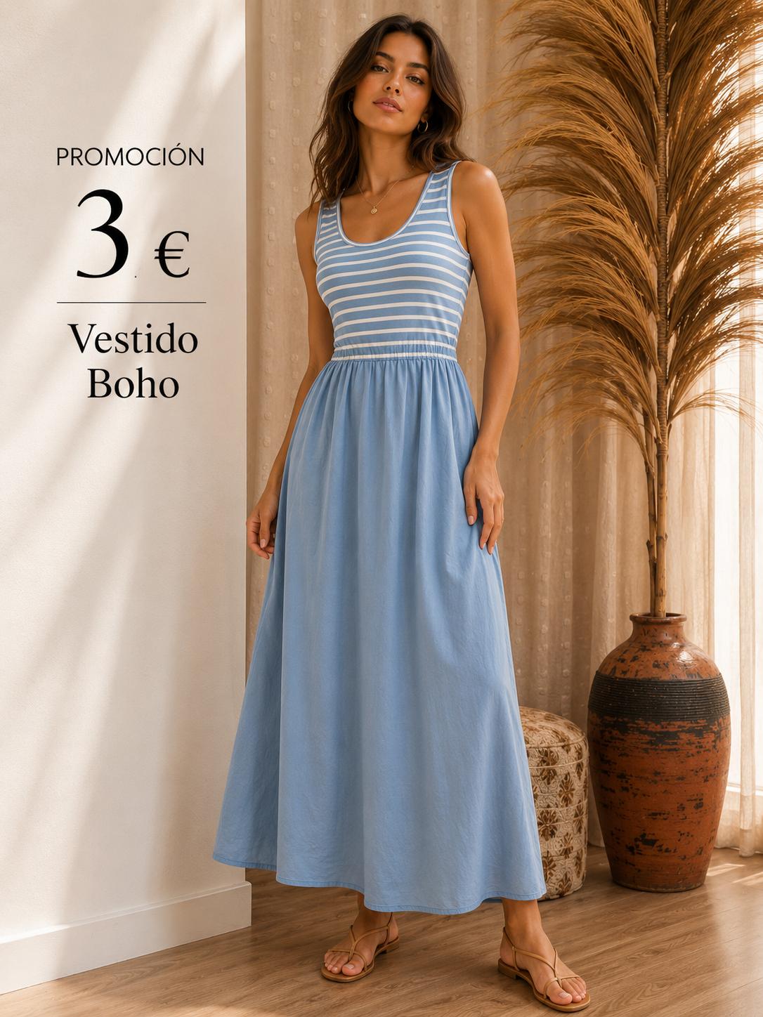 VESTIDO nNAVY AZUL