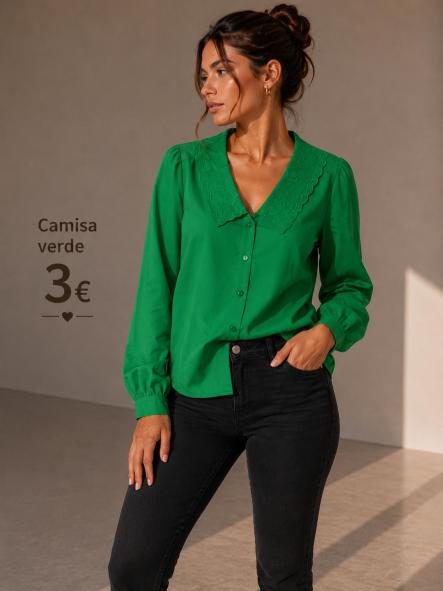 CAMISA VERDE [0]
