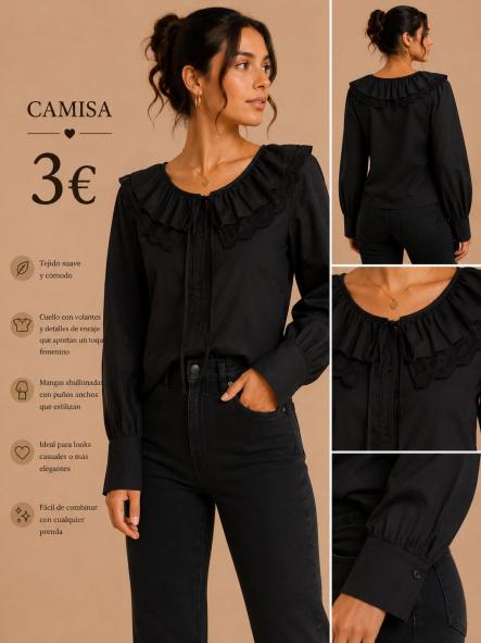 CAMISA  NEGRA [0]