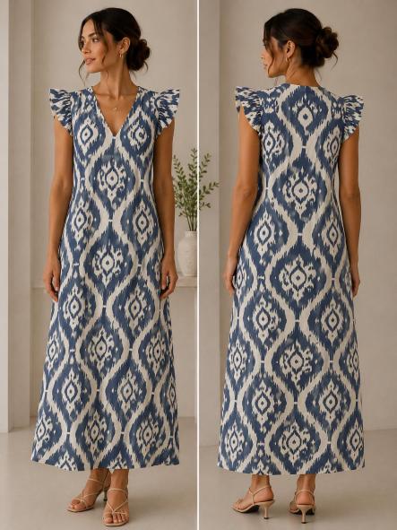 VESTIDO   LICRA FRIA ECTICO AZUL [0]