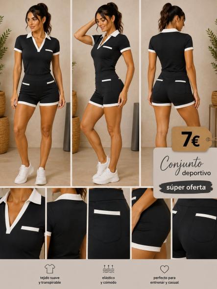CONJUNTO ELASTICO NEGRO [0]
