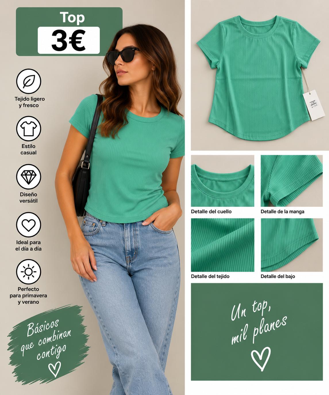 TOP VERDE CANALE